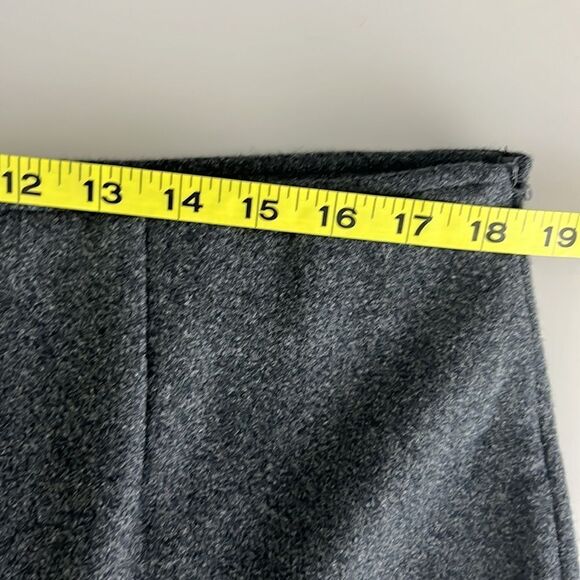 007 NWT OGL Wool-like Flared Maxi Skirt -Heather Black Size XL - Picture 7 of 9